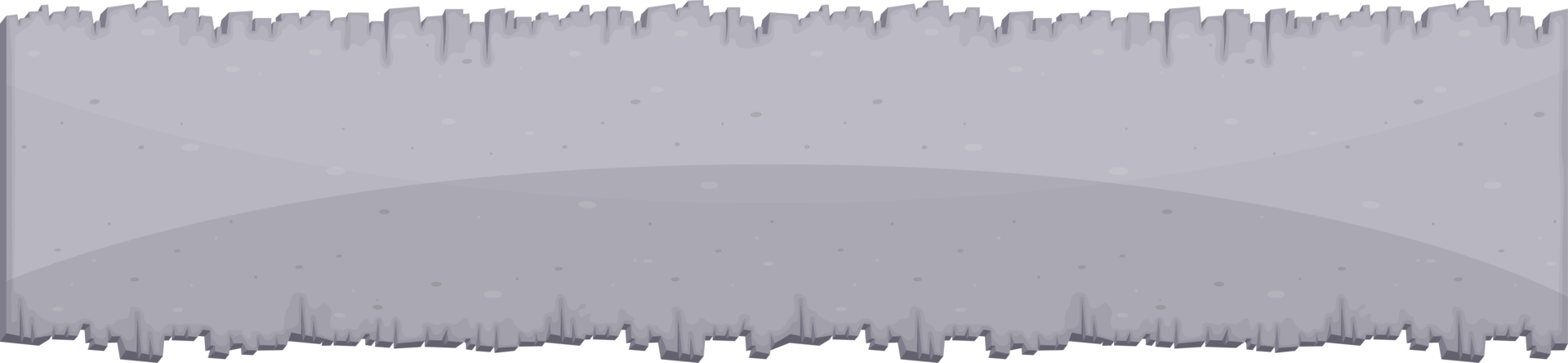 Stone board in cartoon style png