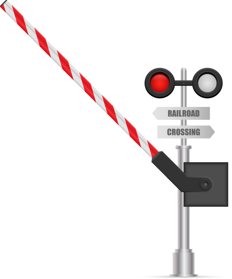 Railway barrier clip art png