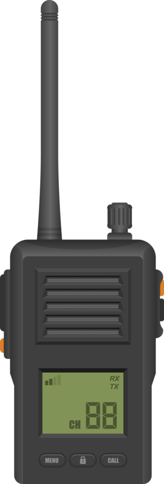 imágenes prediseñadas de walkie talkie png