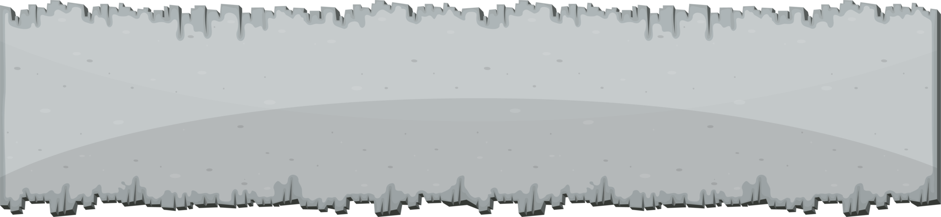 Concrete board in cartoon style clip art png