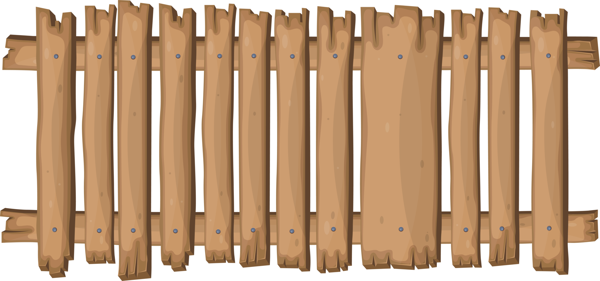 Wooden board in cartoon style png