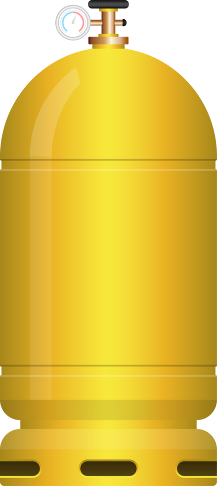 illustrazione vettoriale del serbatoio del gas isolata su sfondo bianco png