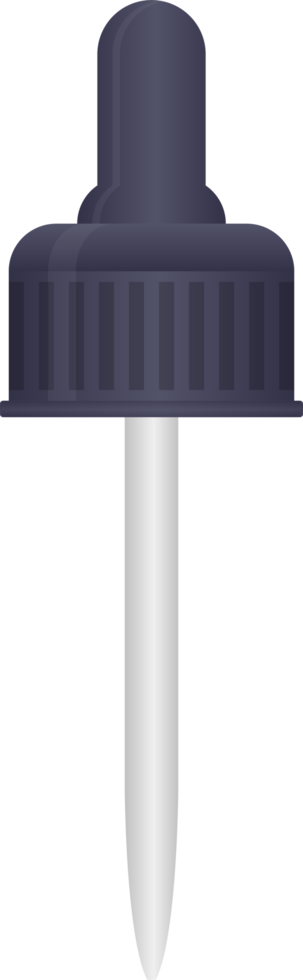 Ilustración de vector de botella de vape aislado sobre fondo blanco png