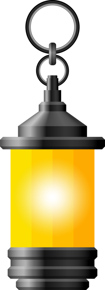 Black realistic street light clip art png