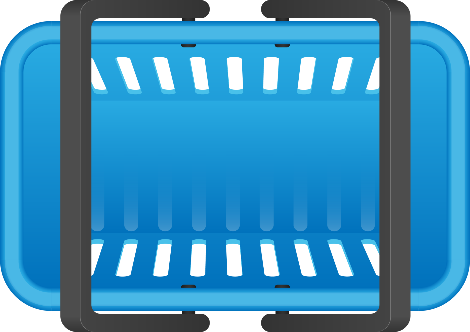 Colored grocery basket top view vector illustration 8853202 PNG