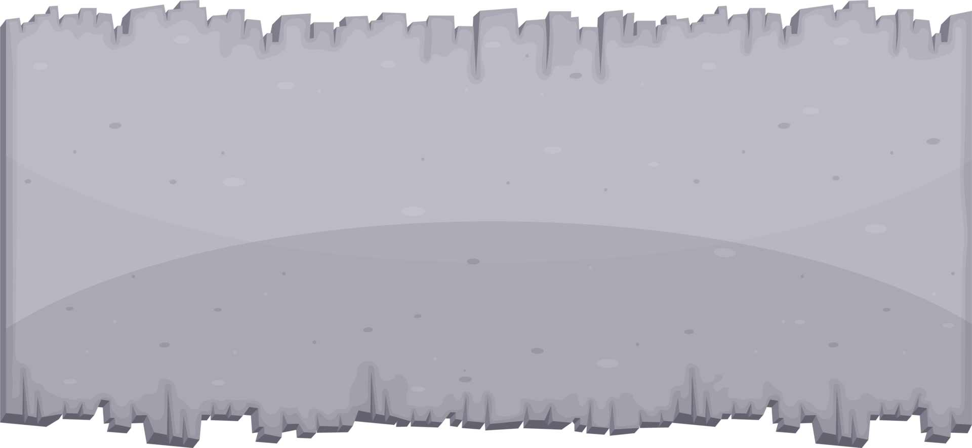 Stone board in cartoon style png