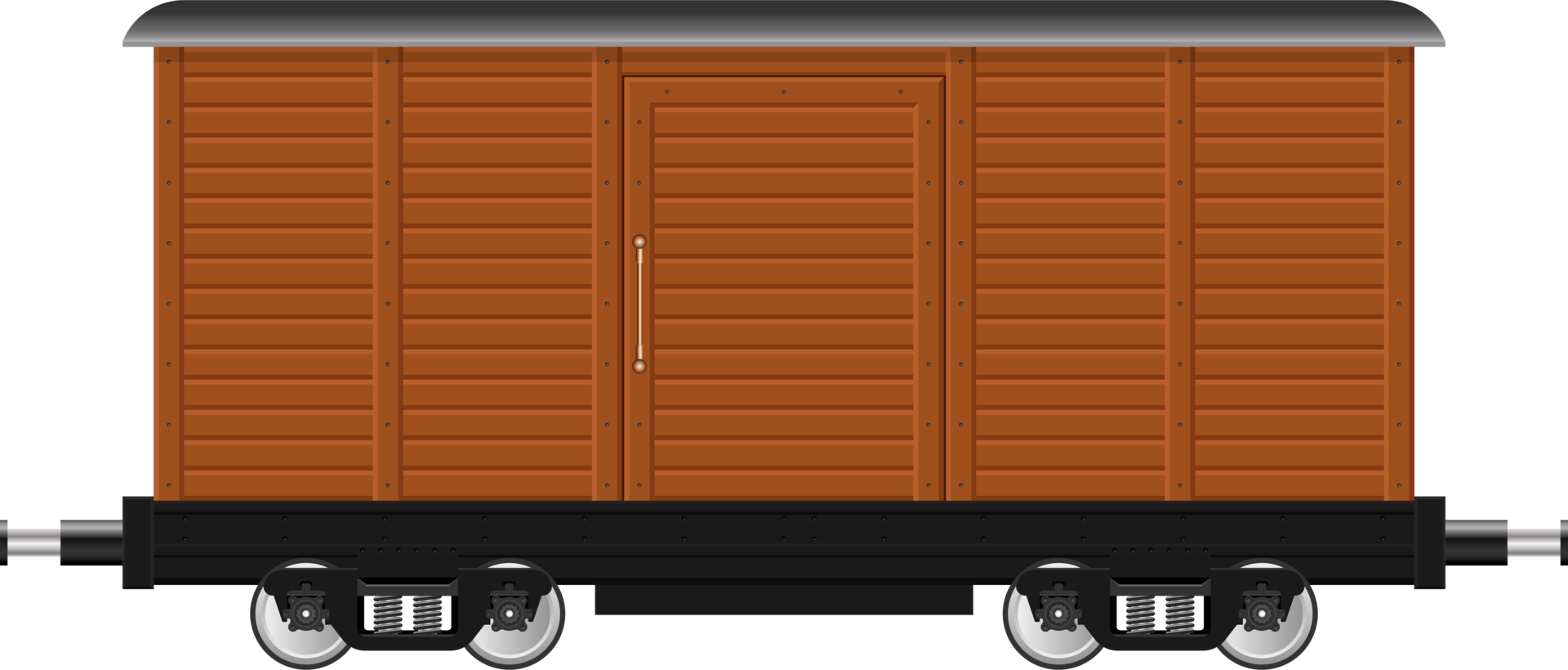 clipart de wagon de train png