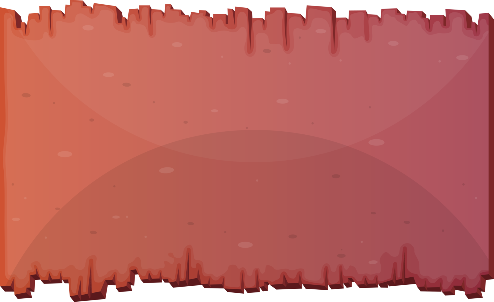 Wooden board in cartoon style png