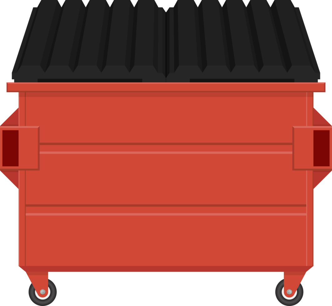 afvalcontainer illustraties png