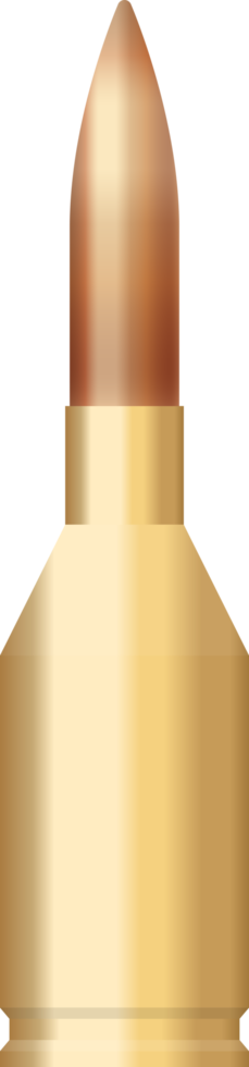 Bullet clip art isolated on white png