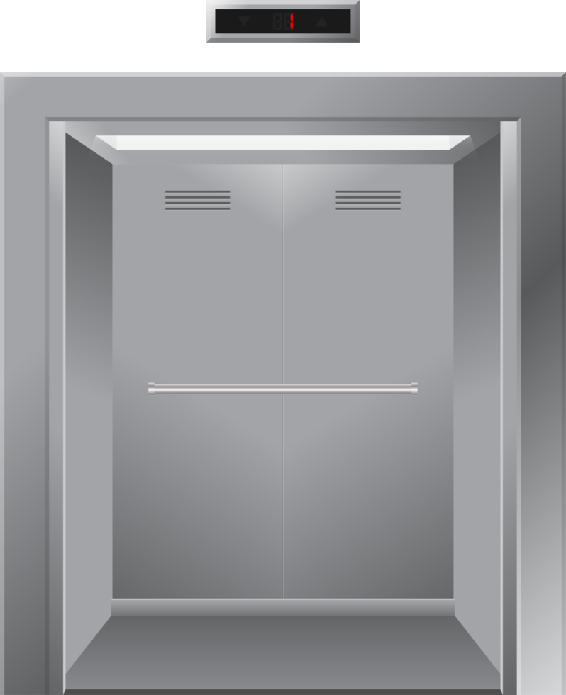 Realistic elevator clip art png