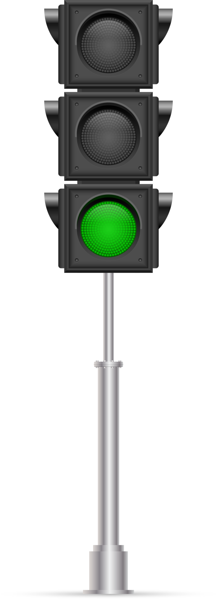 green traffic light png