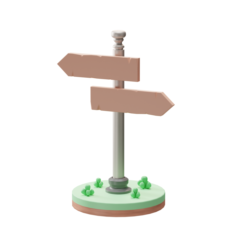 Travel Object, Sign, 3d Illustration png