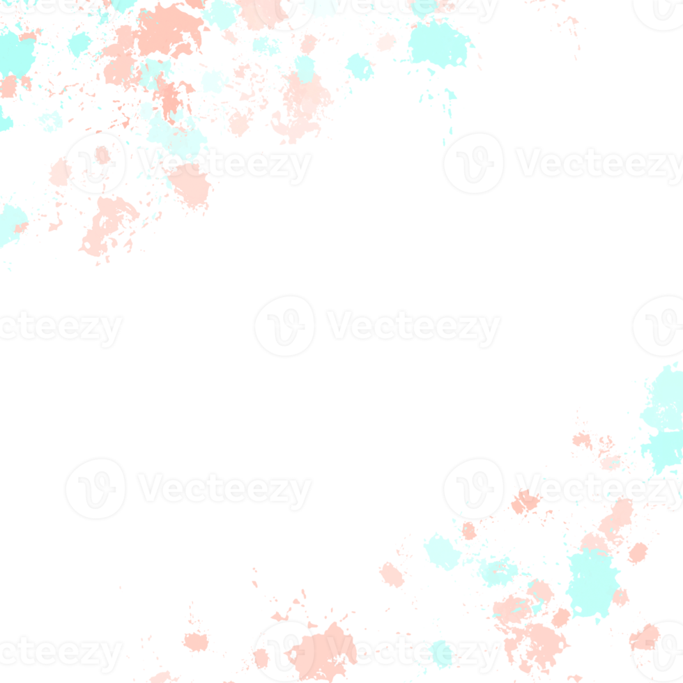 elementi di macchia astratti png