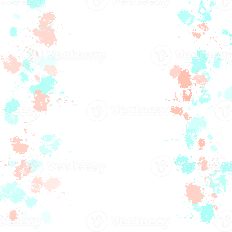 elementos de borrão abstrato png