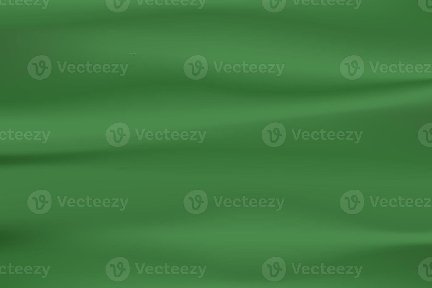 Green fabric surfaces are streaky. photo