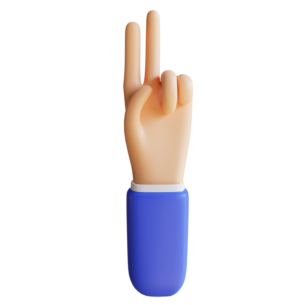 3D Two Fingers Gestures png