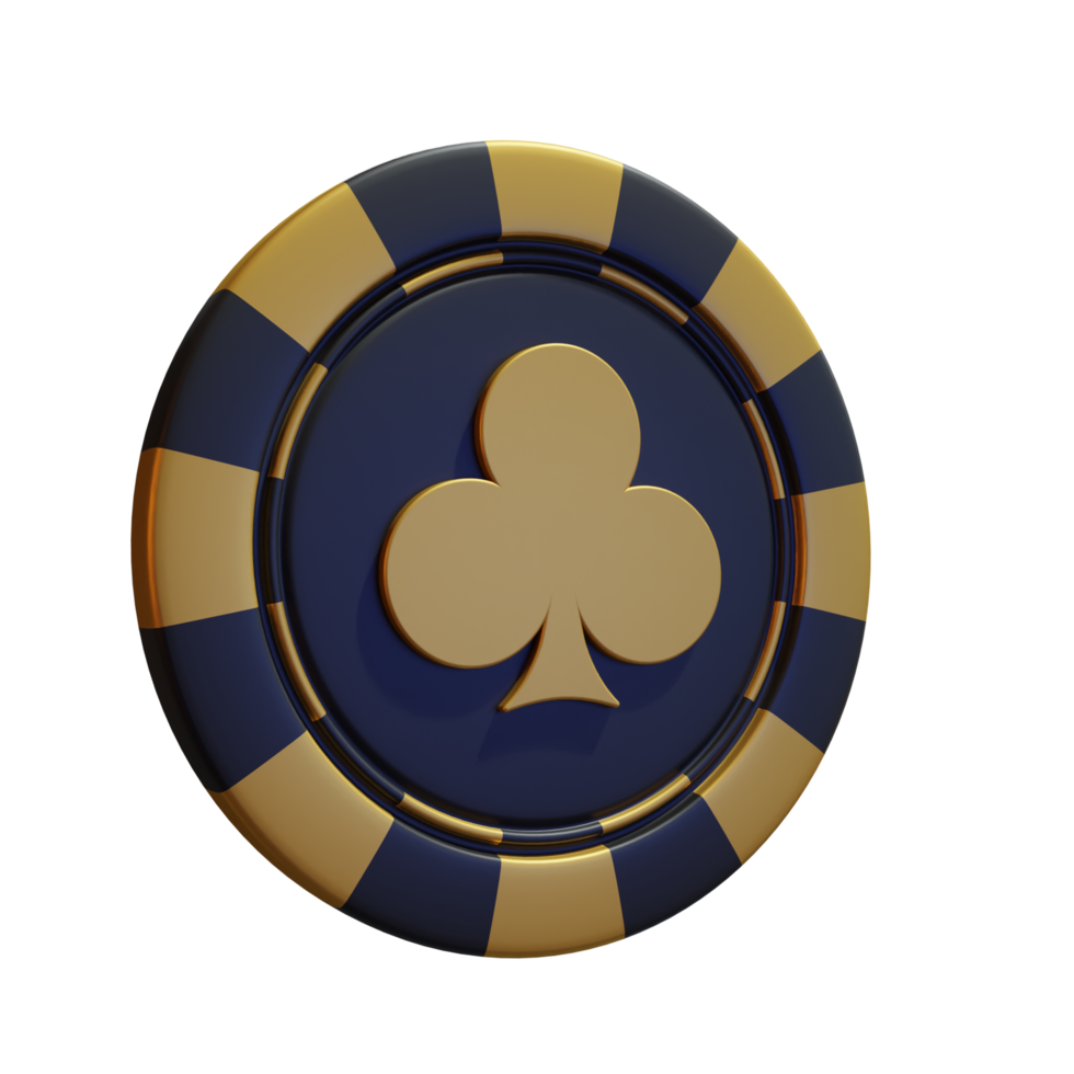 Casino Chips 3D Design Elements png