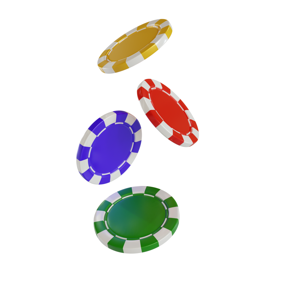 Casino 3D Design Elements png
