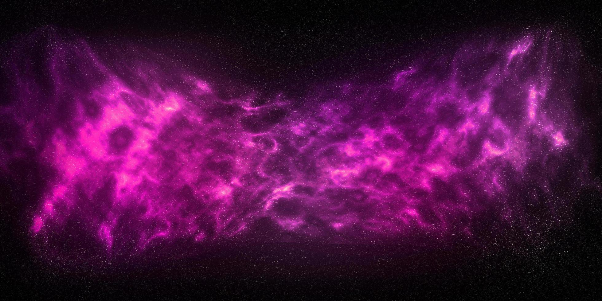 Purple Pink Nebula Space Background Wallpaper photo