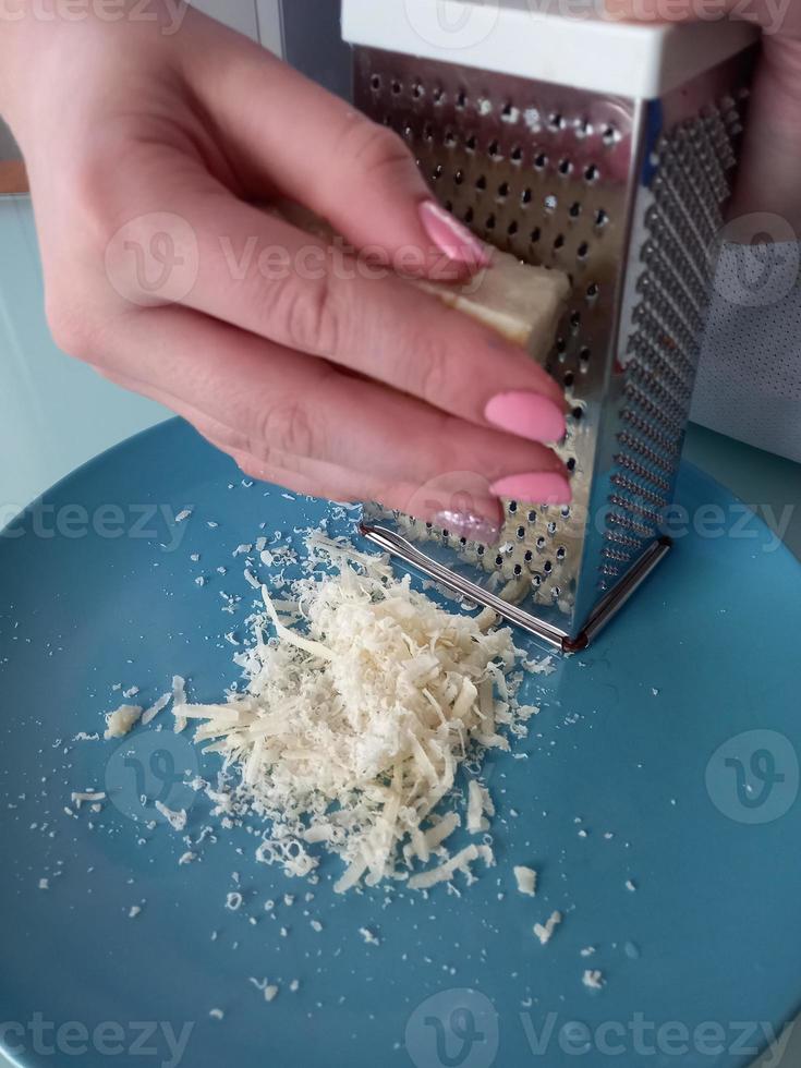 grated parmesan cheese photo