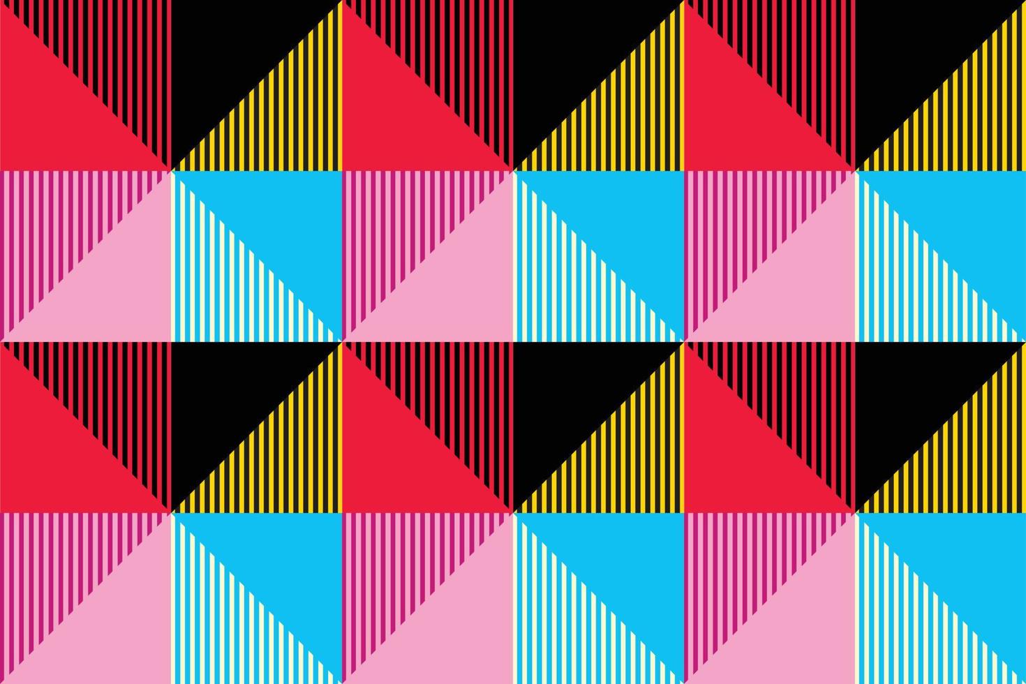 Print vector retro geometric pattern background