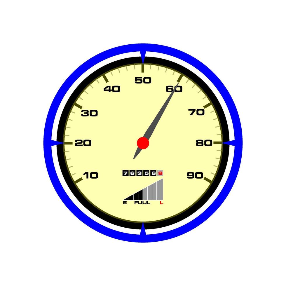 speedometer vector illustration design isolated on a white background