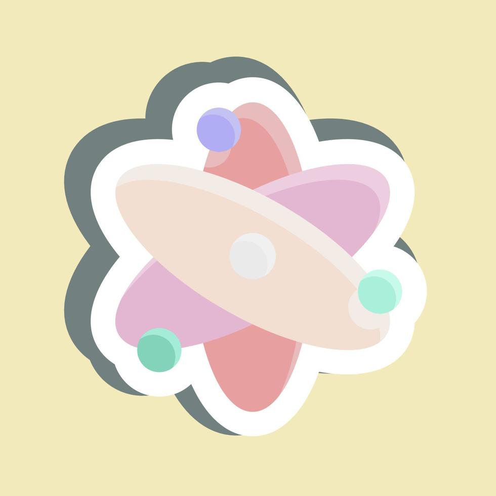 Sticker Main Idea. suitable for Startup symbol. simple design editable. design template vector. simple illustration vector