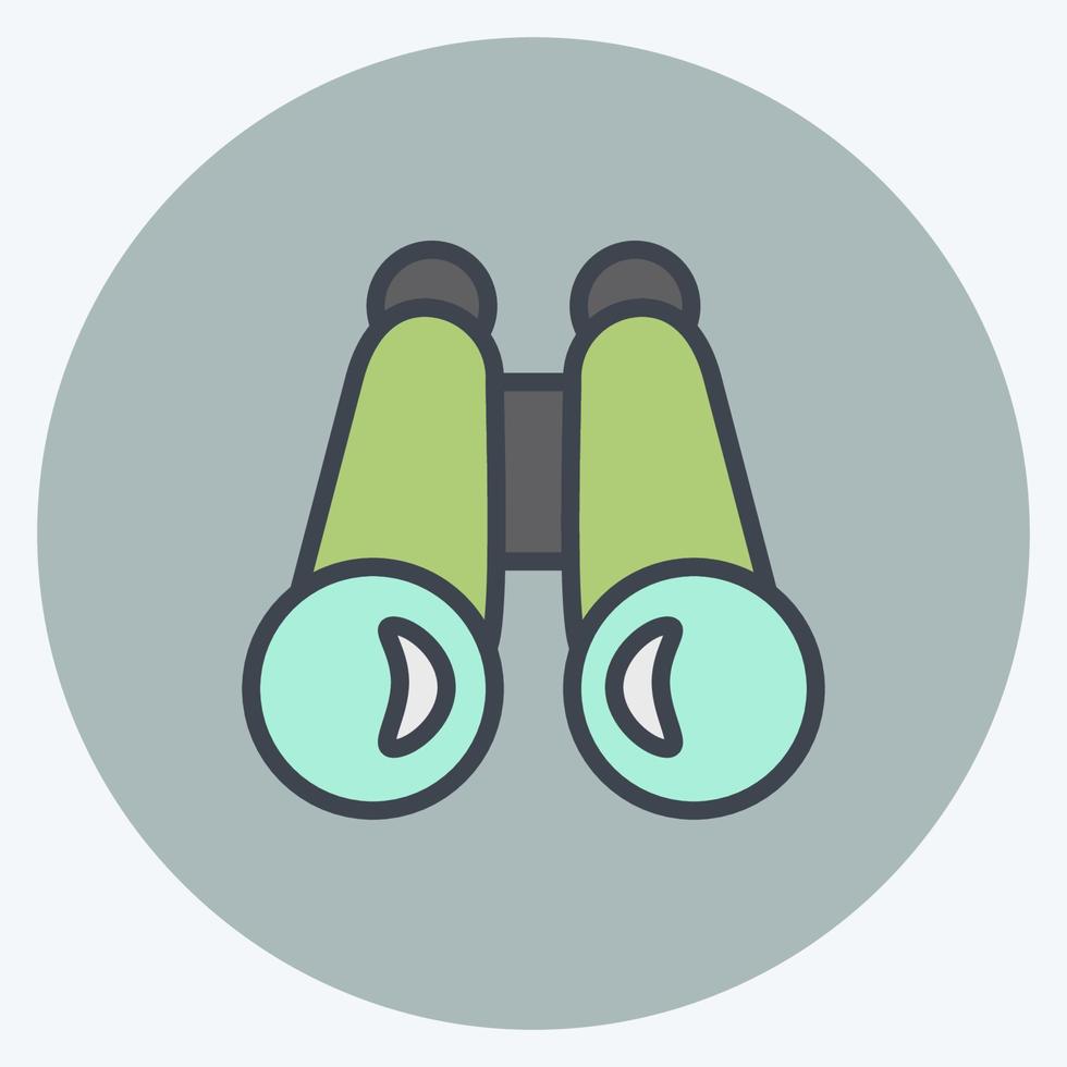 Icon Vision. suitable for Startup symbol. color mate style. simple design editable. design template vector. simple illustration vector