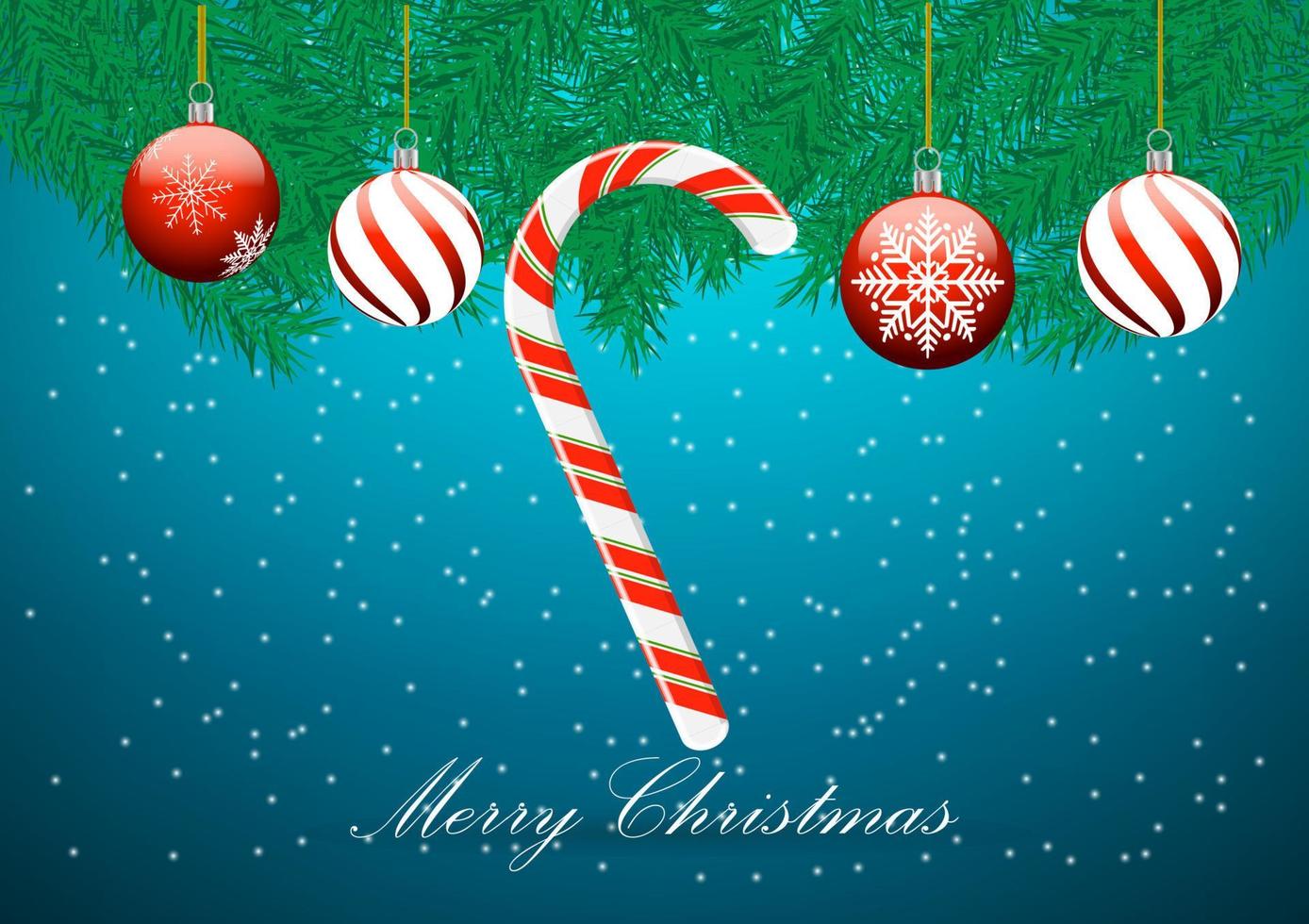 graphics design for Card for Merry Christmas Happy New Year design vector illustration