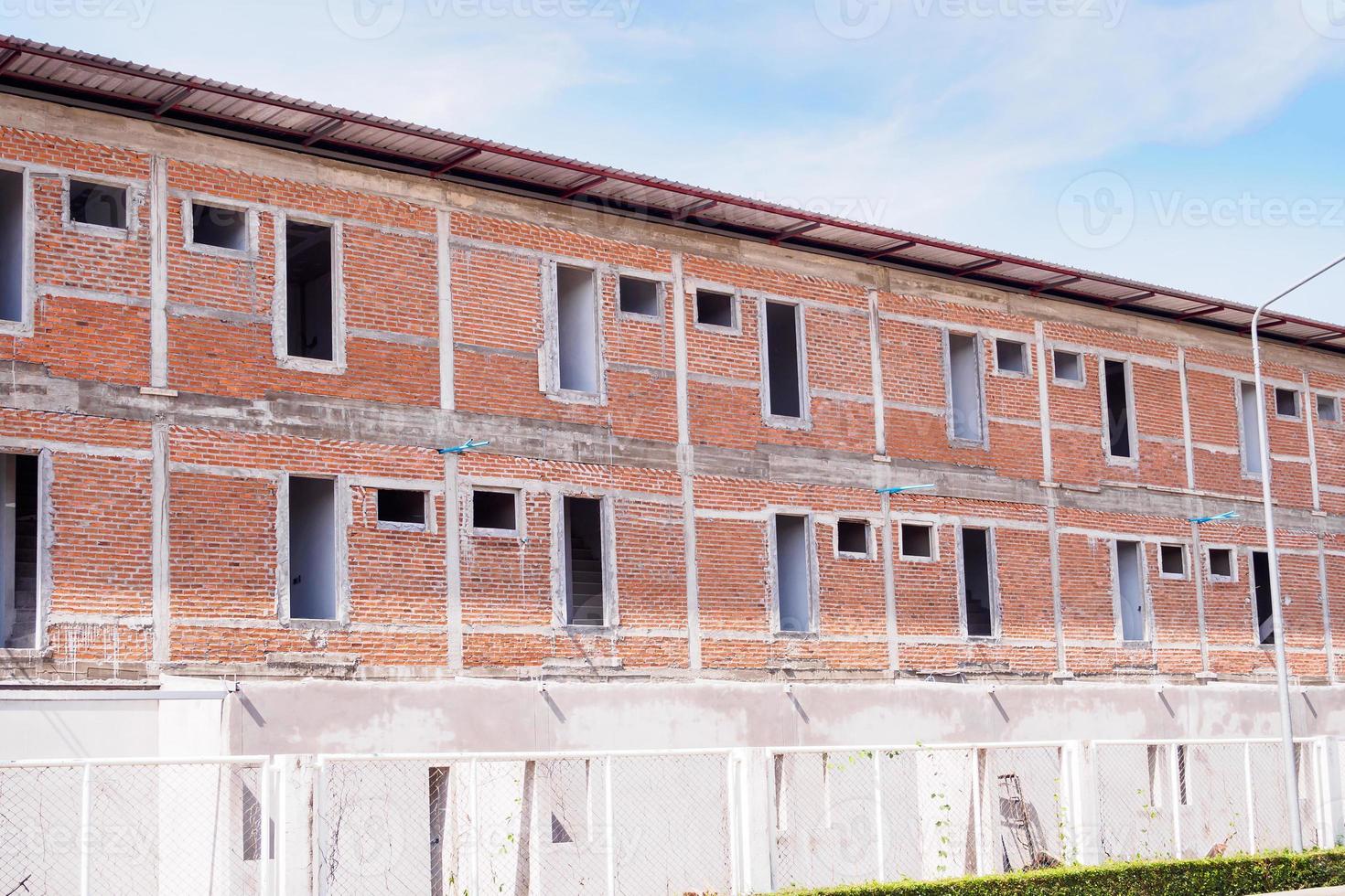 Building Site with Commercial Building under the construction photo