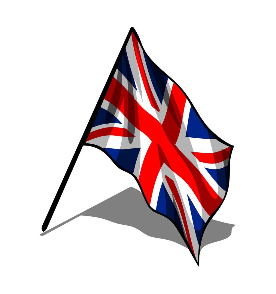 vector de bandera de inglaterra