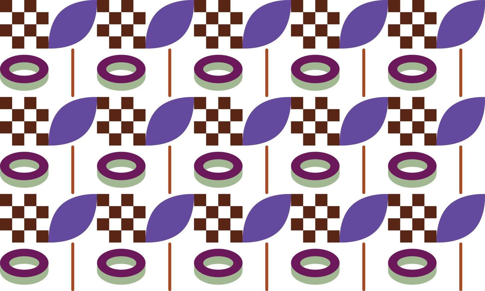 Memphis combination shpe background with line elements Vector