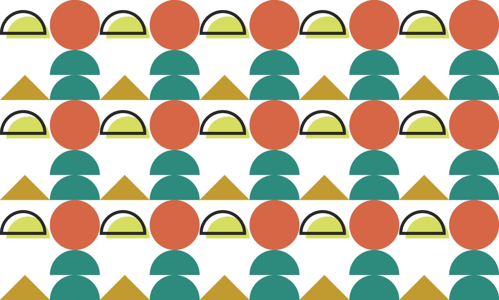 Memphis shape background with line elements Vector. Suitable for content media wallpaper and poster vector