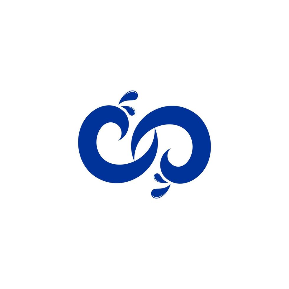 motion water waves simple design symbol vector