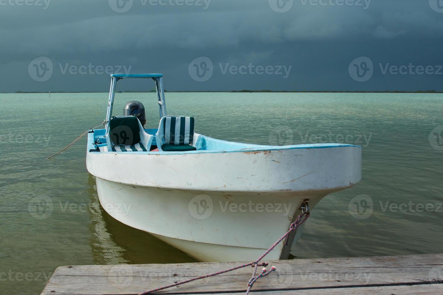 A boat on the water photo