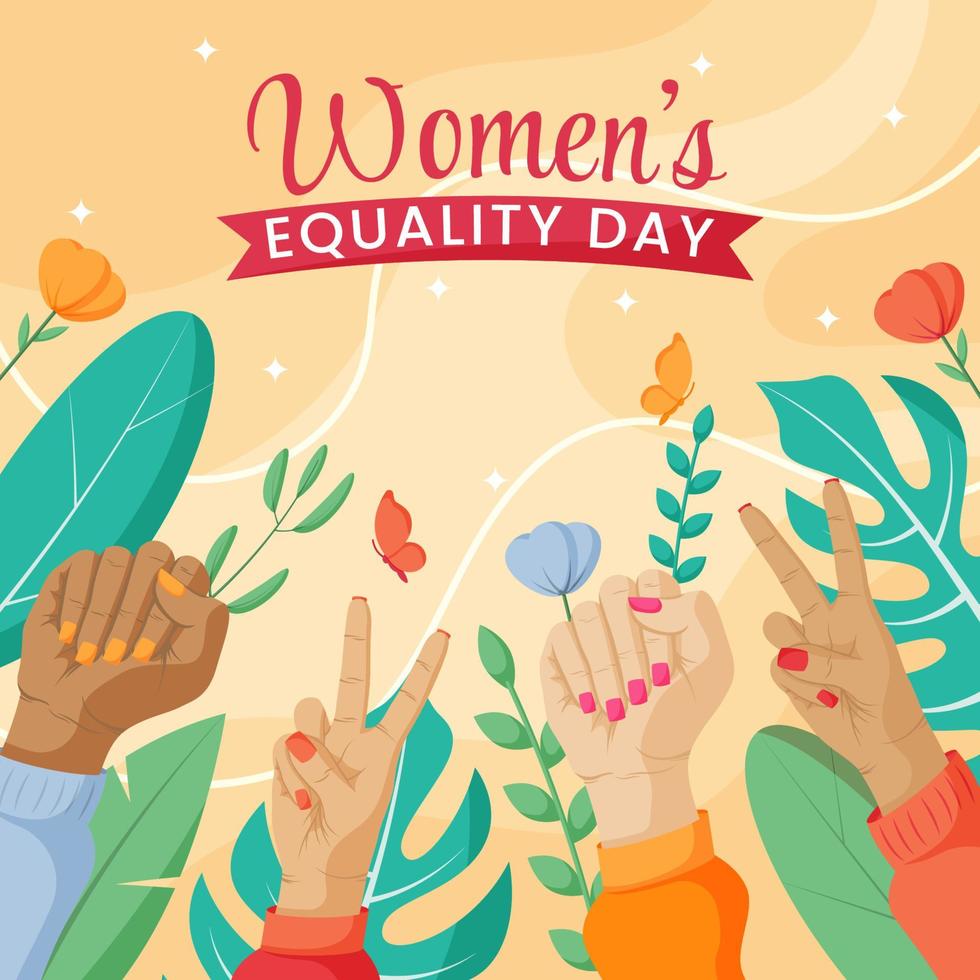 Women's Equality Day Concept vector