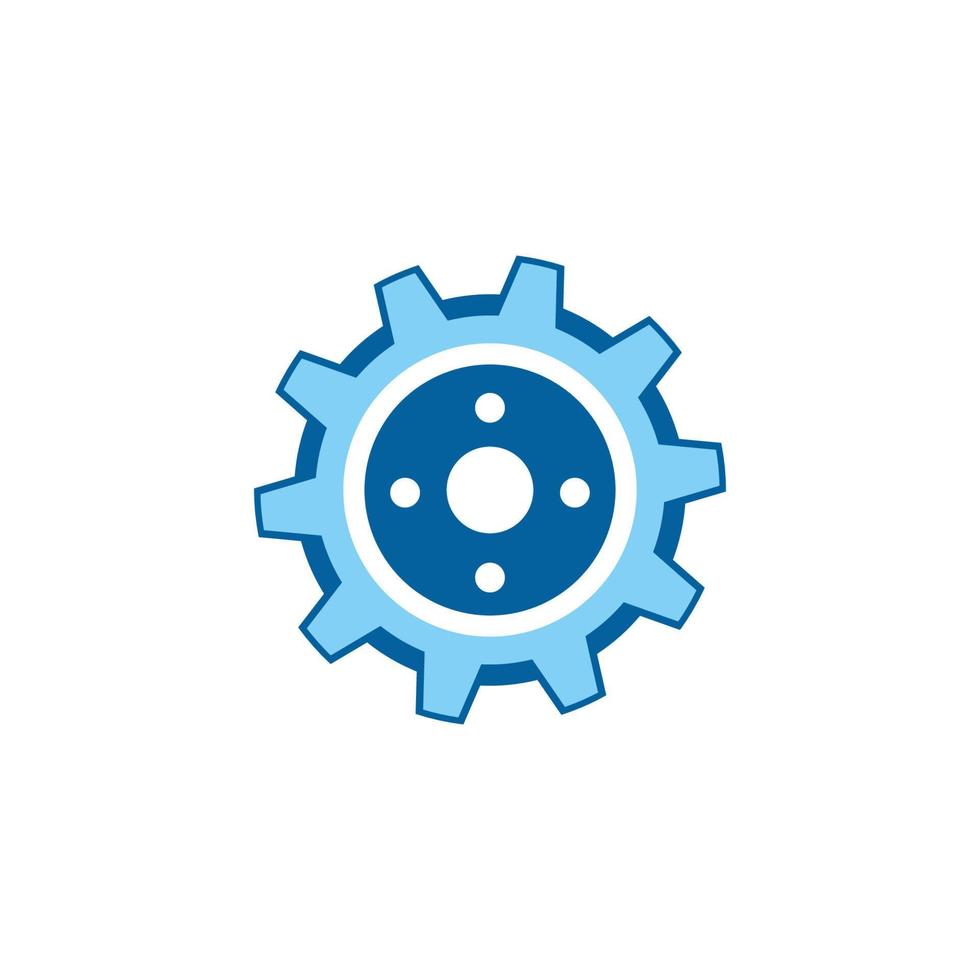 Gear Logo Template vector icon illustration design