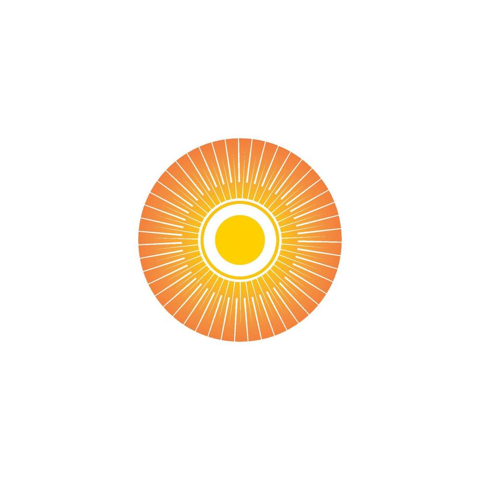 Sun Vector illustration Icon Logo Template design