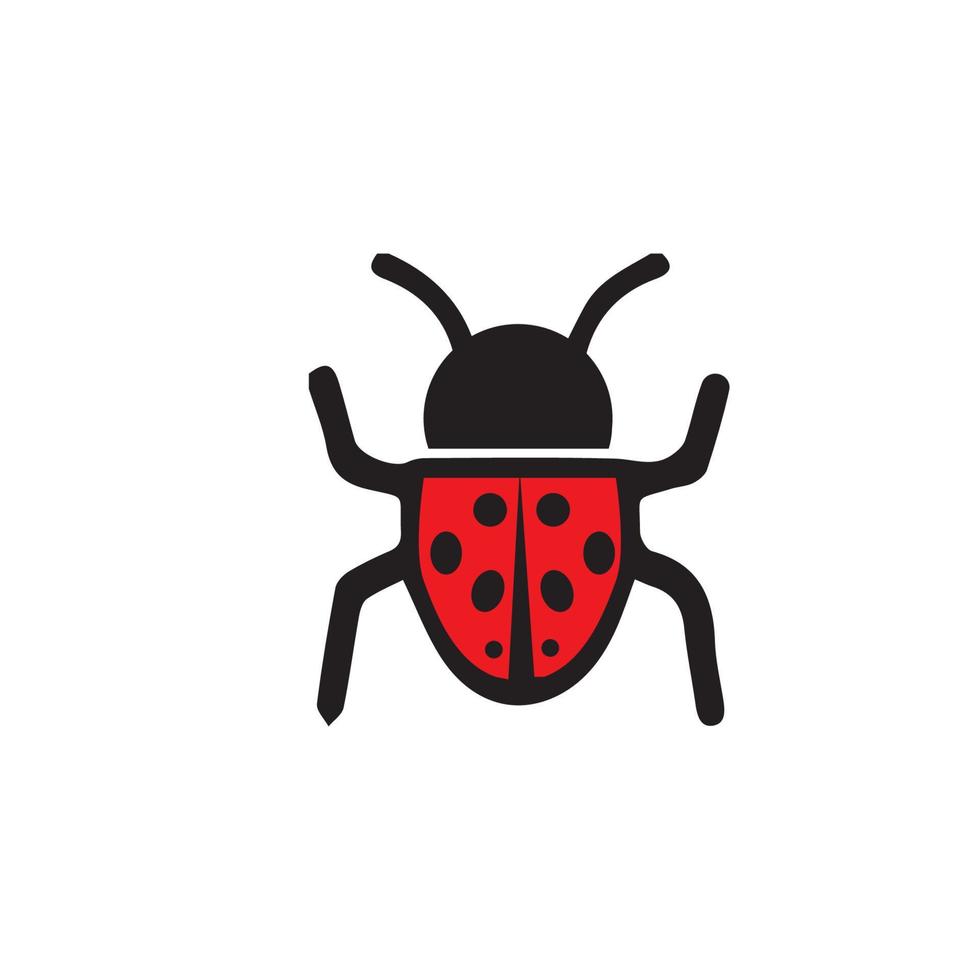 bug vector illustration icon design template