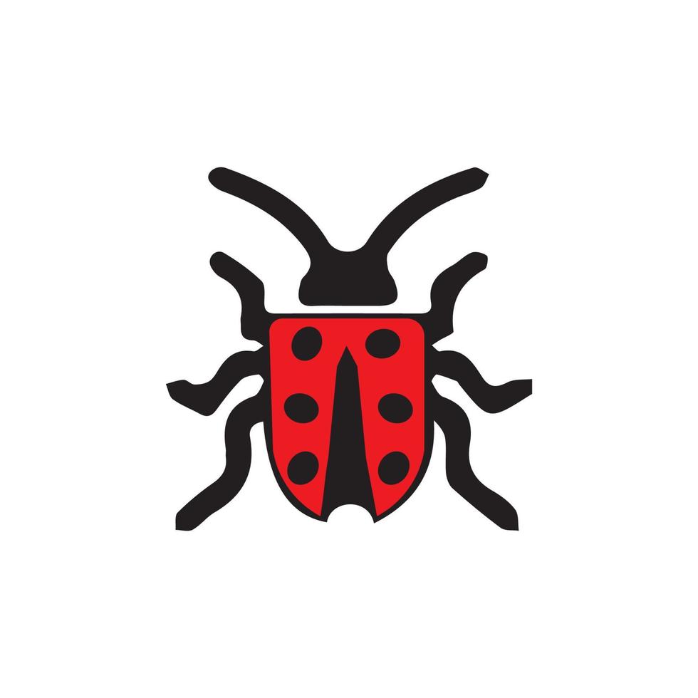 bug vector illustration icon design template