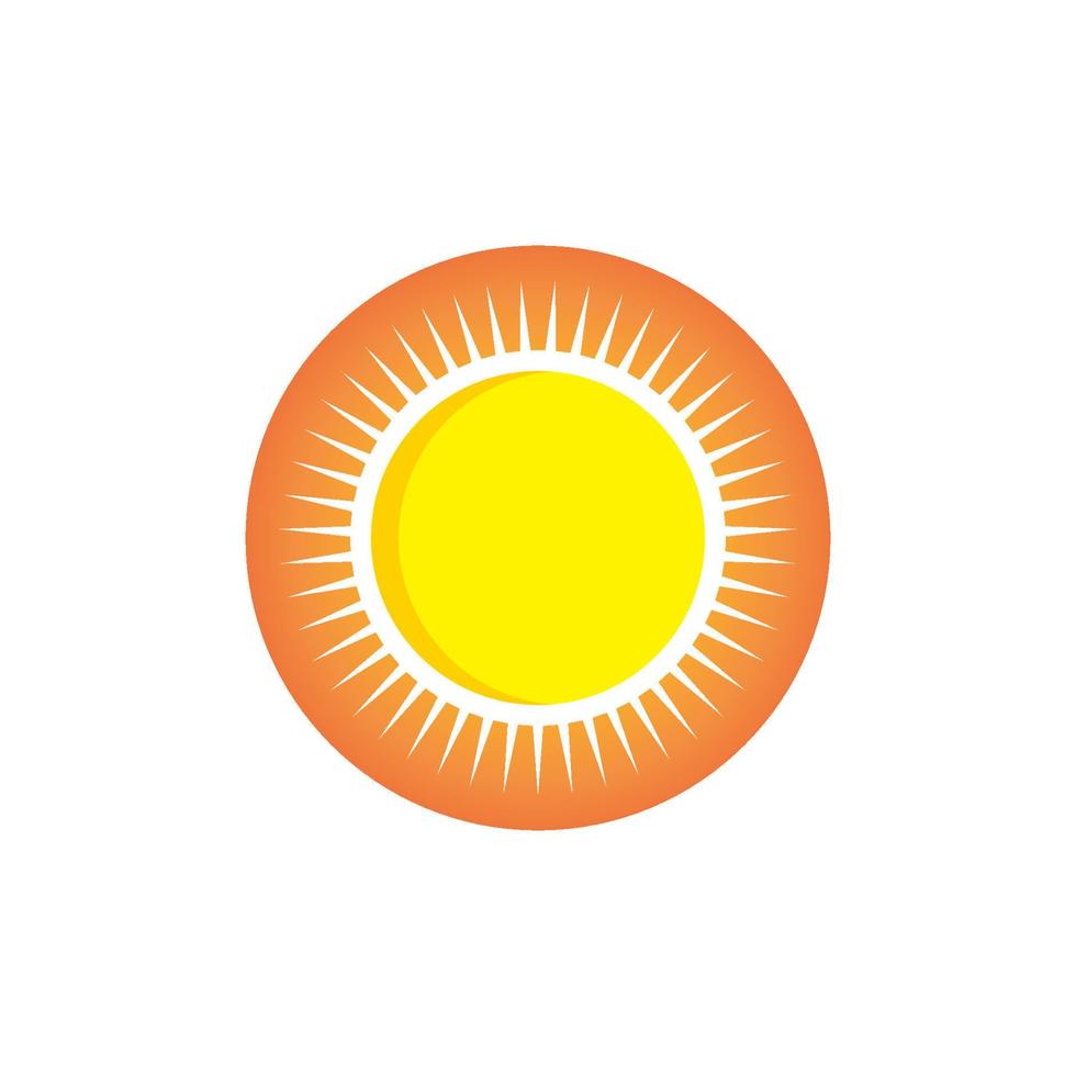 Sun Vector illustration Icon Logo Template design