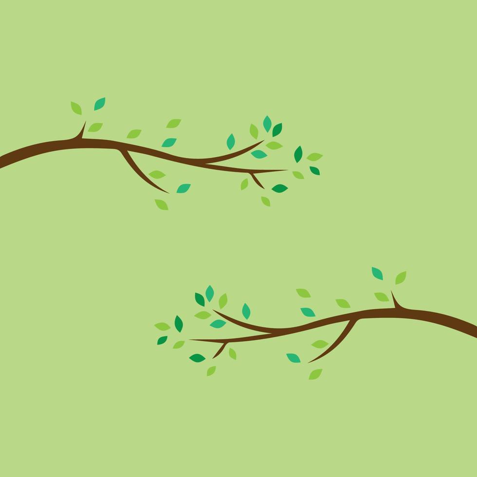 Vector branch , Hand drawn illustration of tree branch design template