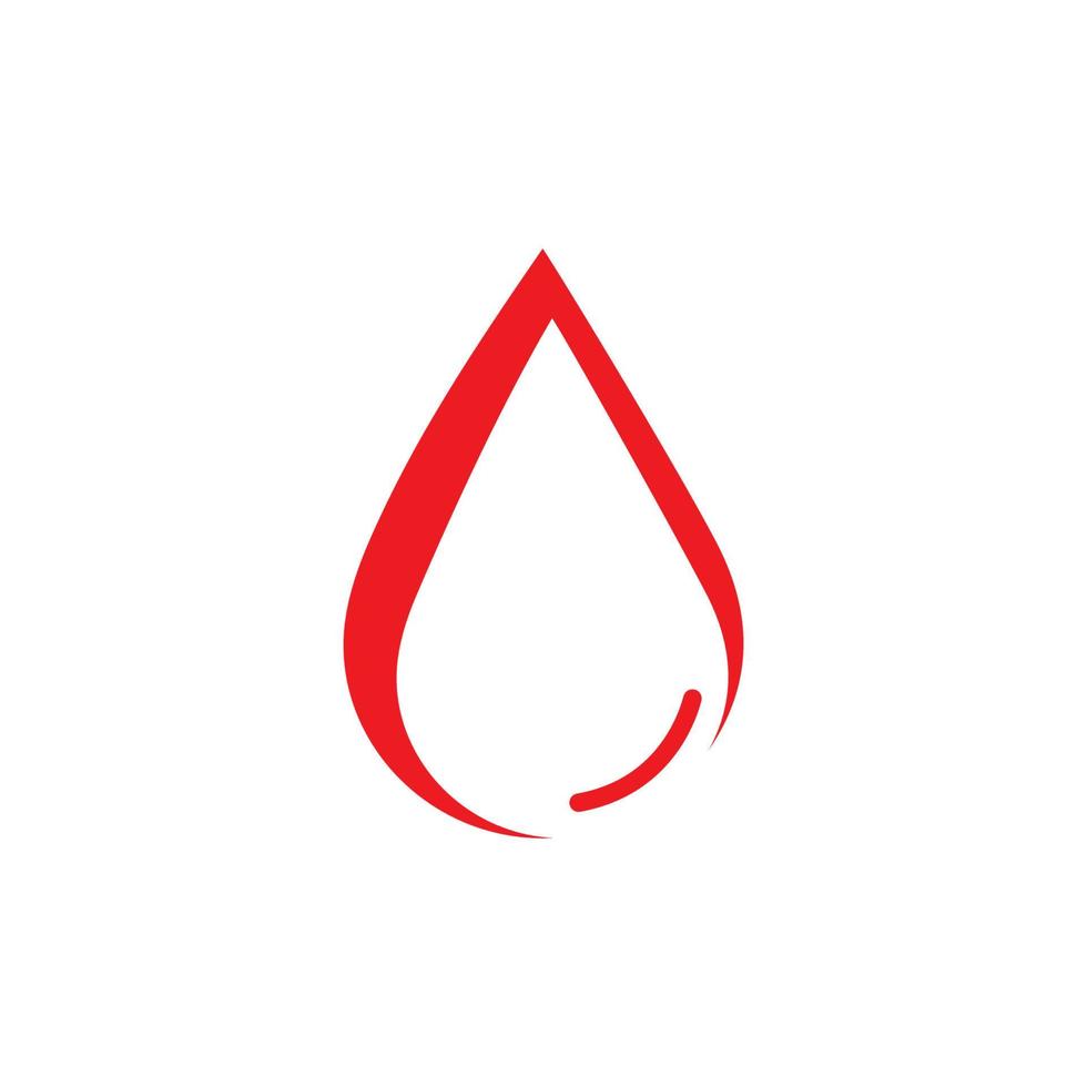 Human Blood logo template vector icon illustration design