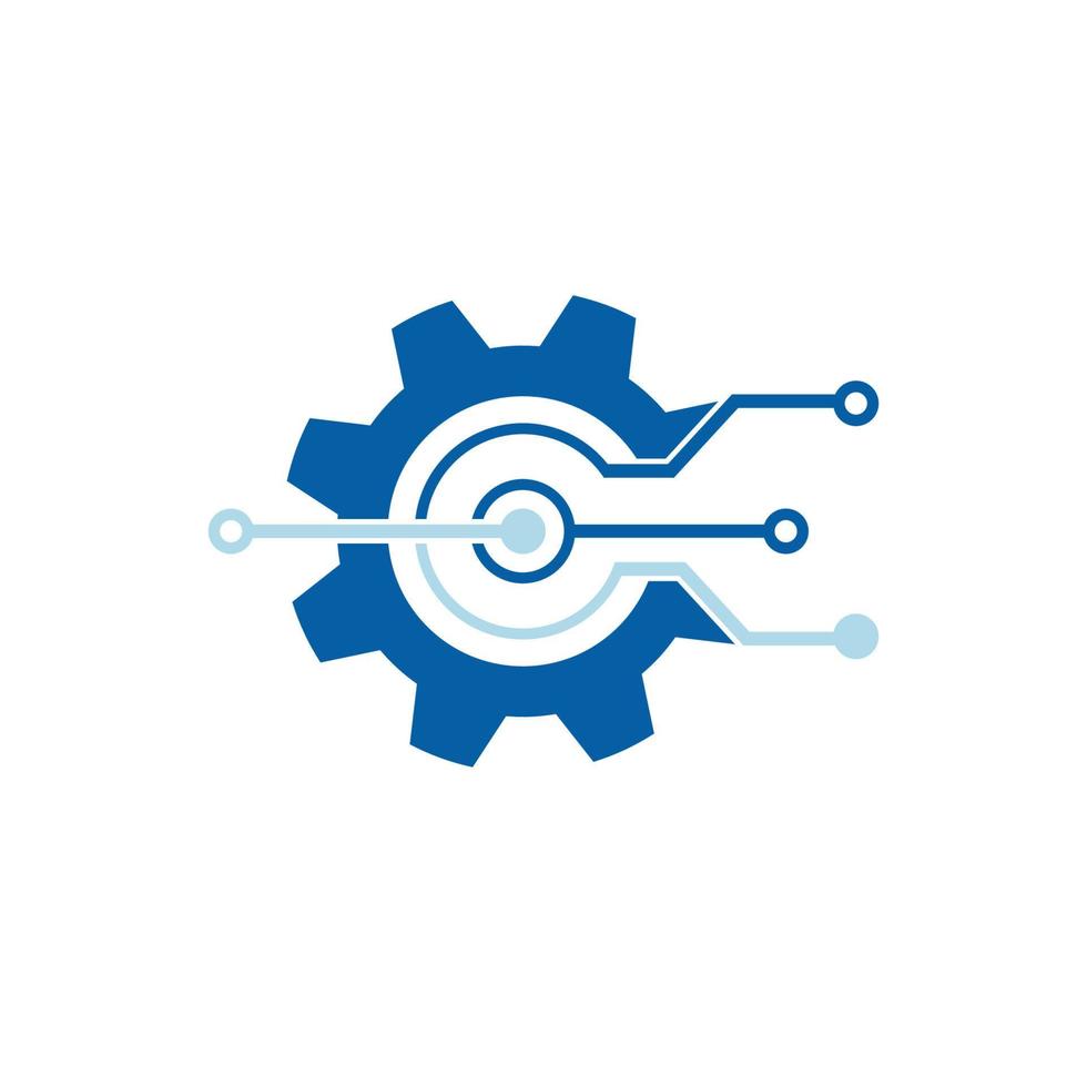 Gear Logo Template vector icon illustration design