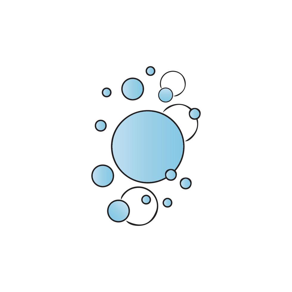 Bubble  icon vector