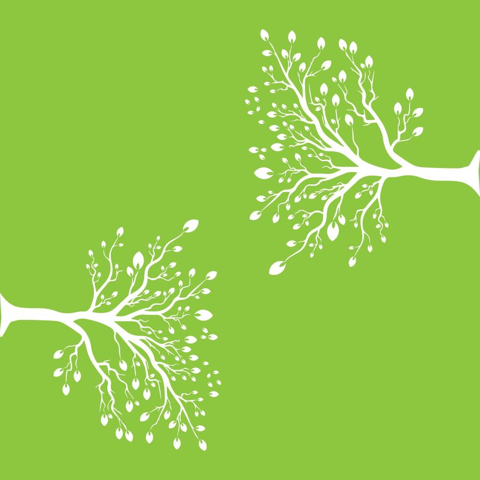 Vector branch , Hand drawn illustration of tree branch design template