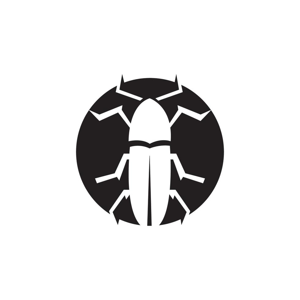 bug vector illustration icon design template