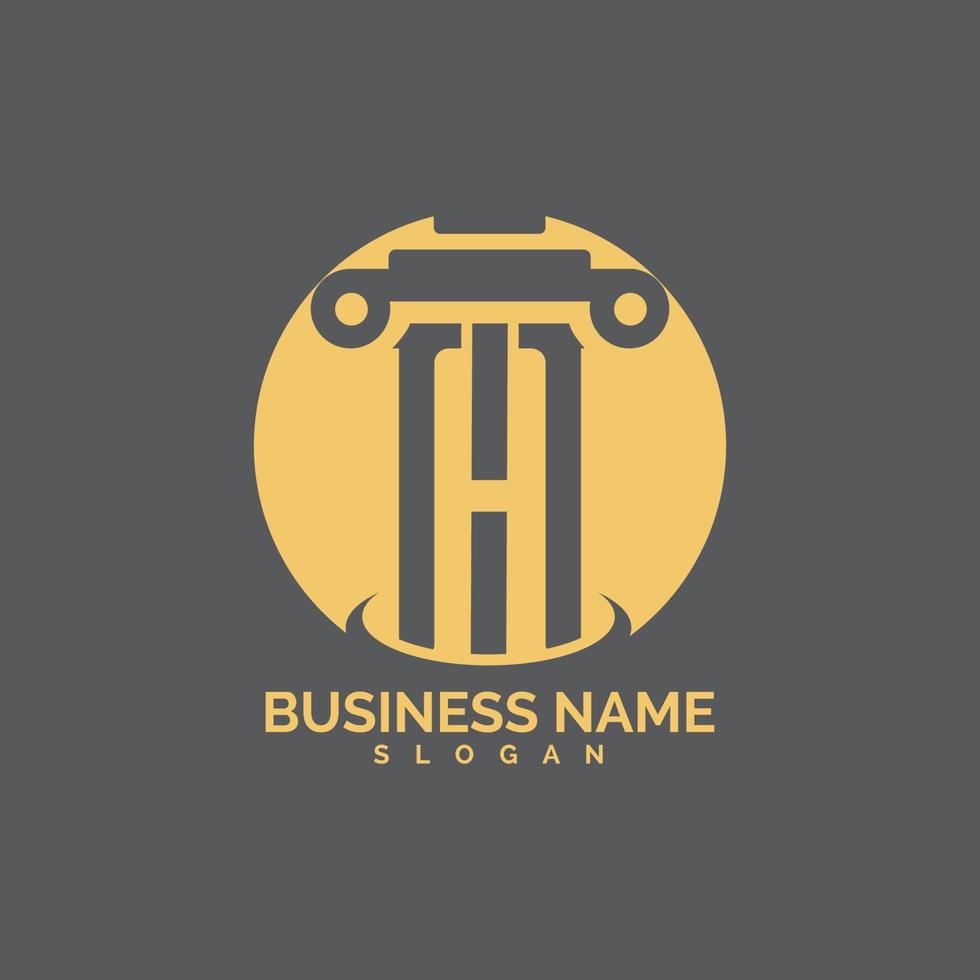 pillar Logo vector Template illustration design