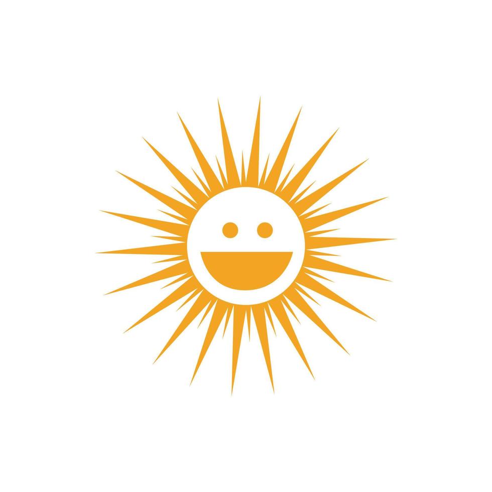 Sun Vector illustration Icon Logo Template design